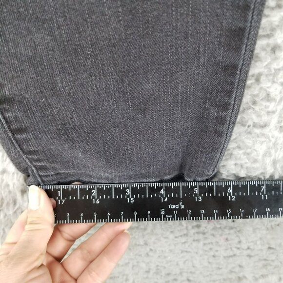 Levis Jeans Womens 32 Black Stretch Skinny Denim - Picture 8 of 12